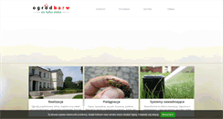 Desktop Screenshot of ogrodbarw.com